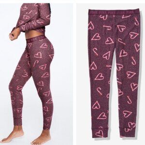 Victoria's Secret PINK | Purple Holiday Candy Cane Pajama Bottoms | Size Small